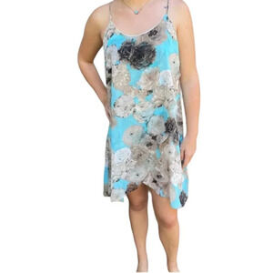 NWT PAPER CRANE Floral Swing Tank Dress - Size Small